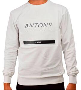 Sweat Antony Morato Logo Branco Para Homem
