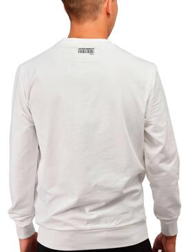 Sweat Antony Morato Logo Branco Para Homem