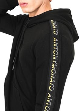 Sweat Antony Morato Band Logo Preto Homem