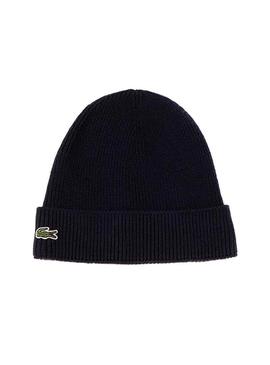 Gorro Lacoste Marine Wool Homem