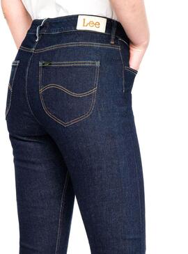 Jeans Lee Scarlett Rinse Mulher