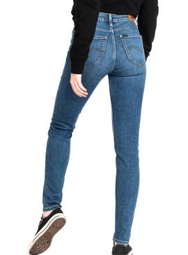 Jeans Lee Scarlett High Mid Mulher