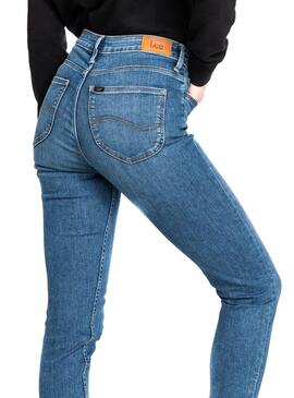 Jeans Lee Scarlett High Mid Mulher