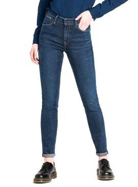 Calças Lee Scarlett High Escura Mulher