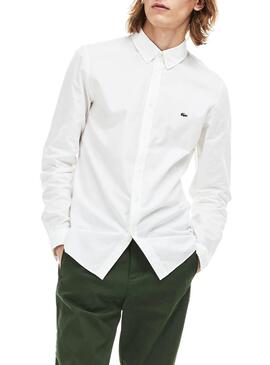 Camisa Lacoste Basica Branco Homem