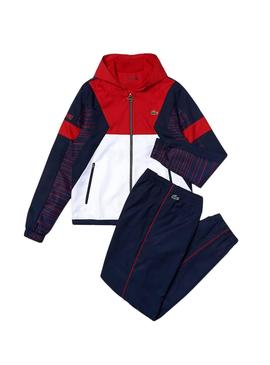 Fato de treino Lacoste WH8612 Colorblock Homem