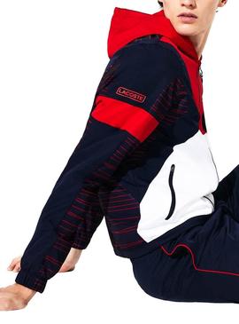 Fato de treino Lacoste WH8612 Colorblock Homem