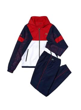 Fato de treino Lacoste WH8612 Colorblock Homem