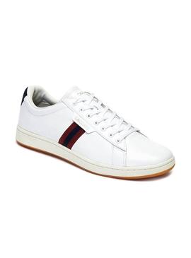 Sapatilhas Lacoste Carnaby Evo Brancos Homem