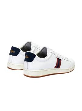 Sapatilhas Lacoste Carnaby Evo Brancos Homem