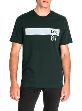 T-Shirt Lee Tecnologia Verde Homem