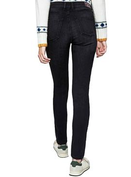 Jeans Pepe Jeans Preto Regente Mulher