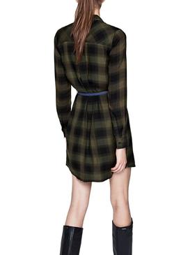 Vestido Pepe Jeans Chelo Verde Mulher