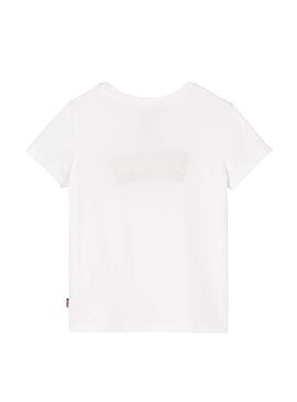 T-Shirt Levis Make Branco Menina