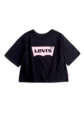 T-Shirt Levis Light Bright Preto Menina