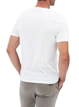 T-Shirt Ecoalf Natal Label Branco Homem