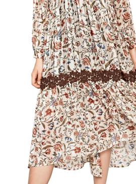 Vestido Pepe Jeans Olivia Multicolor Mulher