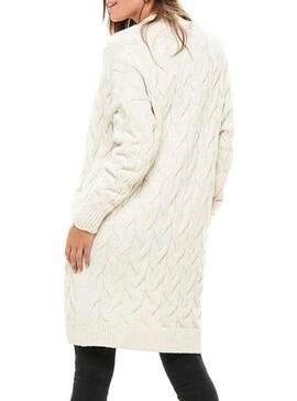 Jaqueta Only Freyah Bege Mulher