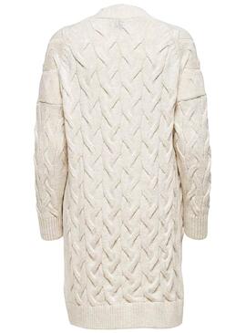 Jaqueta Only Freyah Bege Mulher