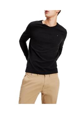 Malha Tommy Jeans Timber Black para Homem