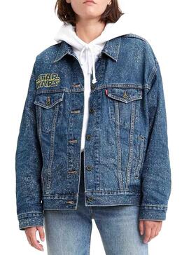 Casaca Levis Star Wars Denim Para Mulher