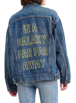 Casaca Levis Star Wars Denim Para Mulher