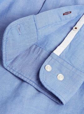 Camisa Tommy Hilfiger WCC multi Azul para Homem