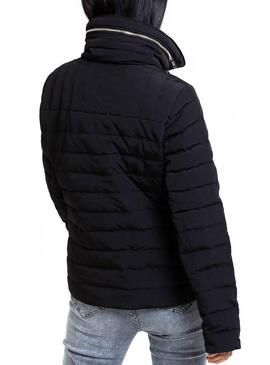 Casaca Naf Naf preto acolchoado para Mulher