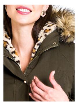Parka Naf Naf Verde 