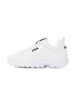 Sapatilhas Fila Disruptor baixo Branco para Mulher