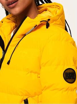 Jaqueta Superdry Amarelo-espírito Mulher