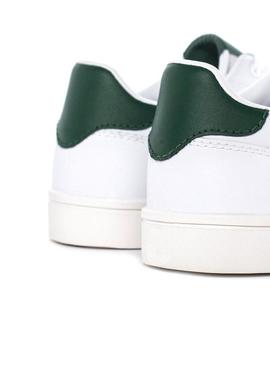 Sapatilhas Fred Perry Deuce Pele Branco Homem