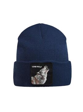 Gorro Goorin Bros Wolf Azul Marinho