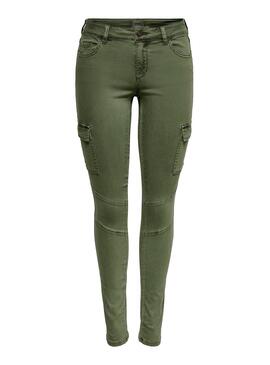 Only Calça Cece Verde Mulher 