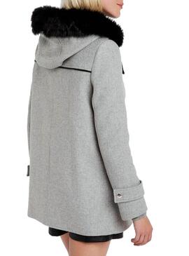 Casaco Naf Naf Trenka Cinza Mulher
