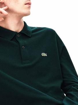 Lacoste Polo L1312 Verde Homem