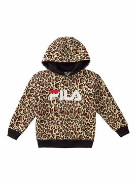 Sweat Fila Classic OP Leopardo Menina