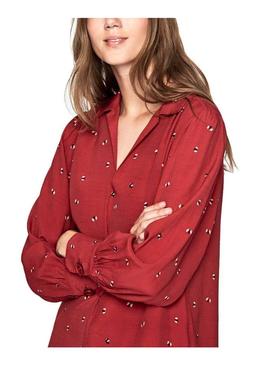 Vestido Pepe Jeans Louise Vermelho Mulher