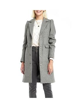 Casaco Naf Naf Alfaiate Cinza Mulher