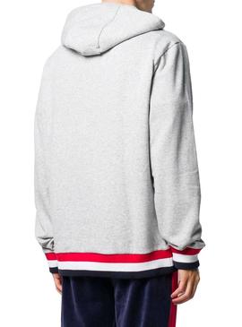 Sweat Fila Cinza caro para Homem