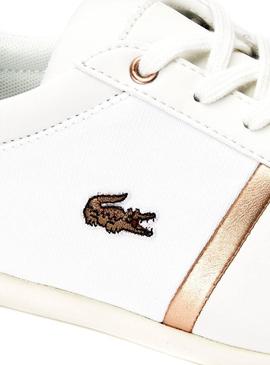 Sapato Lacoste King Sport Branco Mulher