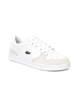 Sapatilhas Taça Masters da Lacoste Branco Mulher