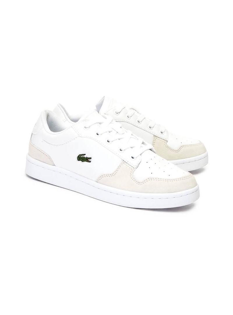 Sapatilhas Taça Masters da Lacoste Branco Mulher