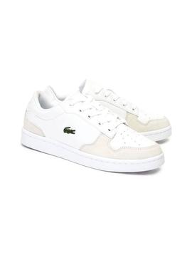 Sapatilhas Taça Masters da Lacoste Branco Mulher
