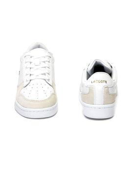 Sapatilhas Taça Masters da Lacoste Branco Mulher