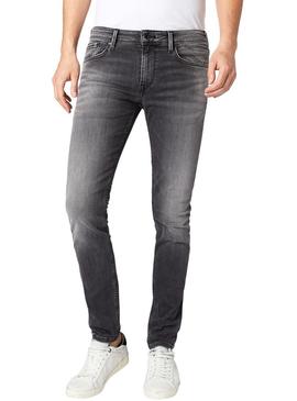 Jeans Pepe Jeans Finsbury Cinza Homem