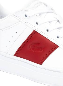 Sapatilhas Lacoste Courtline Vermelho Homem