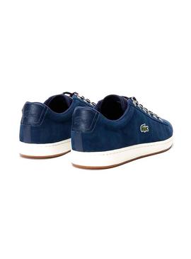 Sapatilhas Lacoste Carnaby Azul Homem