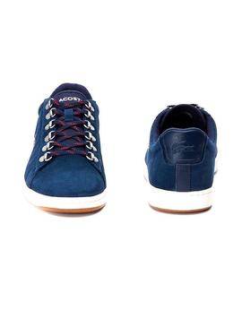 Sapatilhas Lacoste Carnaby Azul Homem