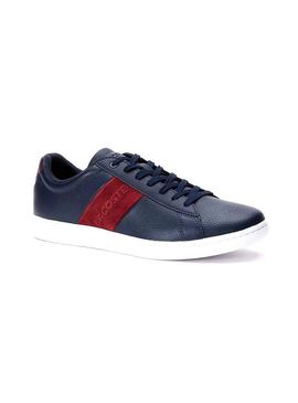 Sapatilhas Lacoste Carnaby Stripe Azul Homem